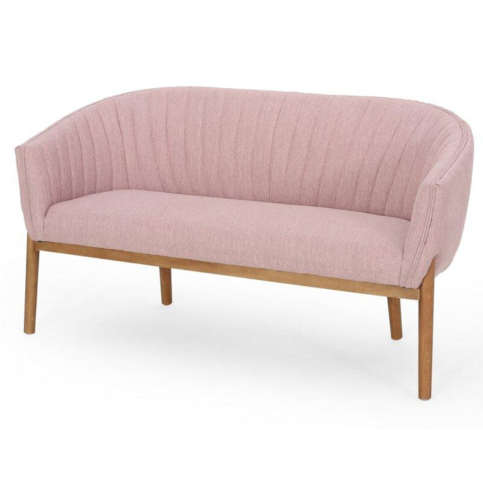 55'' Recessed Arm Loveseat